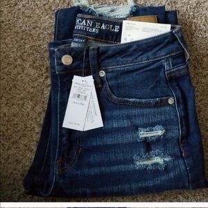 American Eagle High Rise Jeans.